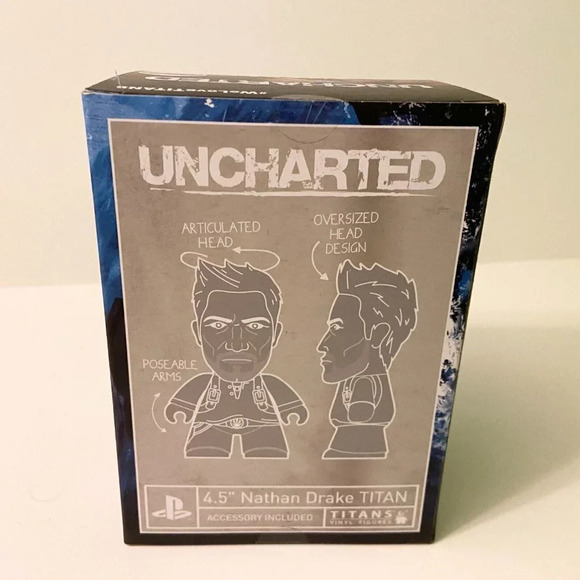 2015 Uncharted  Nathan Drake Titans 4.5 Inch Exclusive Vinyl Figure - Picture 6 of 10